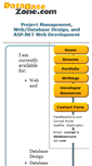 Mobile Screenshot of databasezone.com